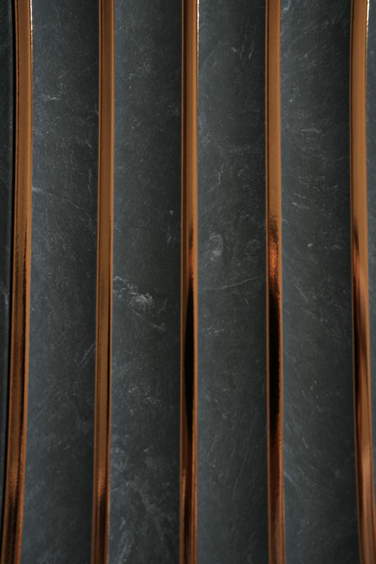 WPC Panel - PS Gold line Grey