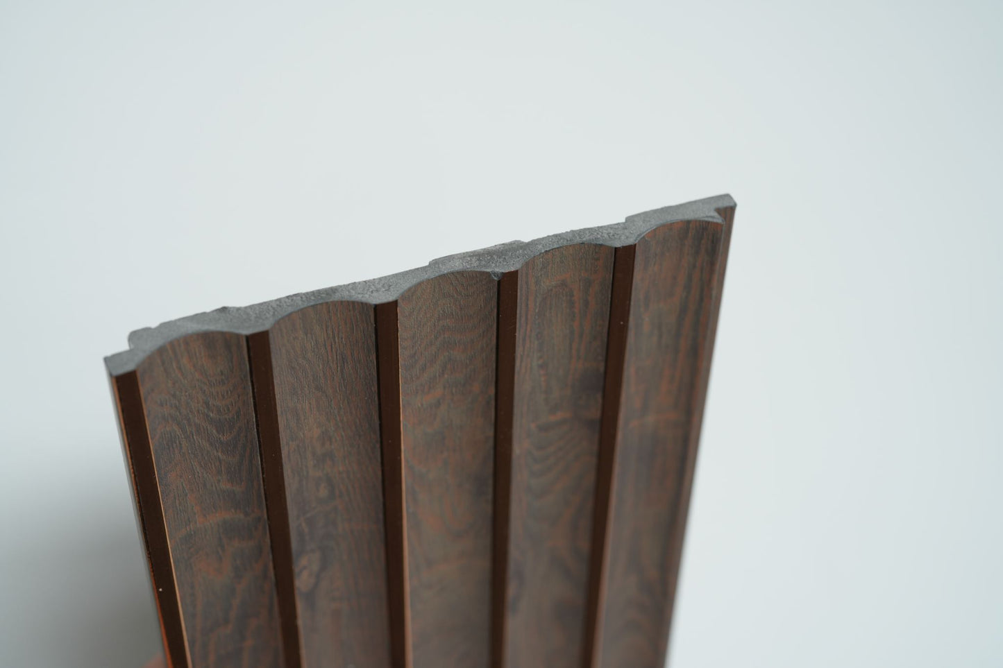 WPC Panel - PS Gold line - Brown