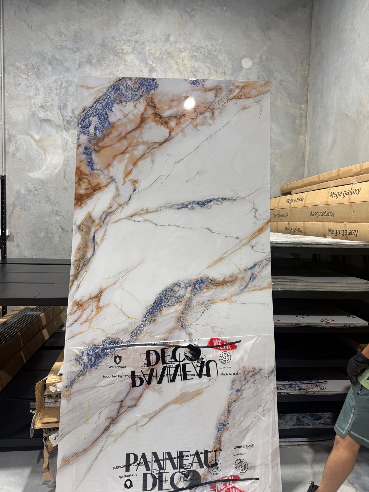 PVC UV Marble Stone Board - Imperial Vein Marble