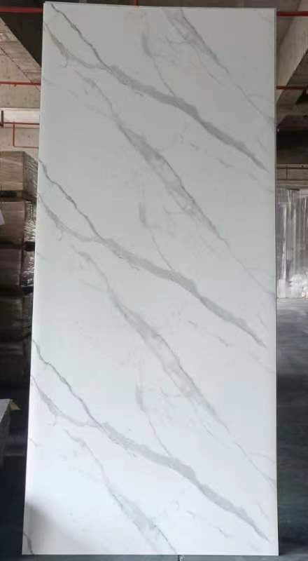 PVC UV Marble Stone Board - Grey Cloud Marble