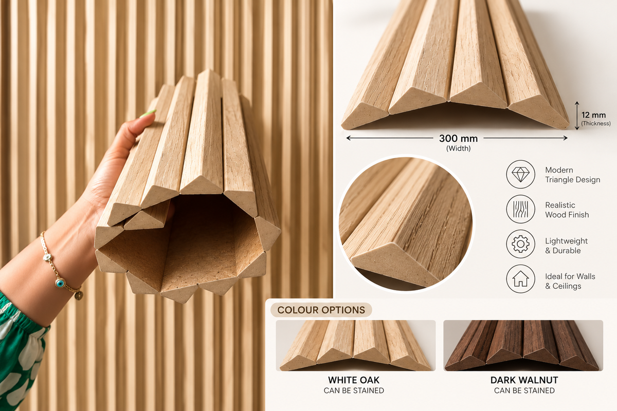 FlexiWood Series | Triangle White Oak