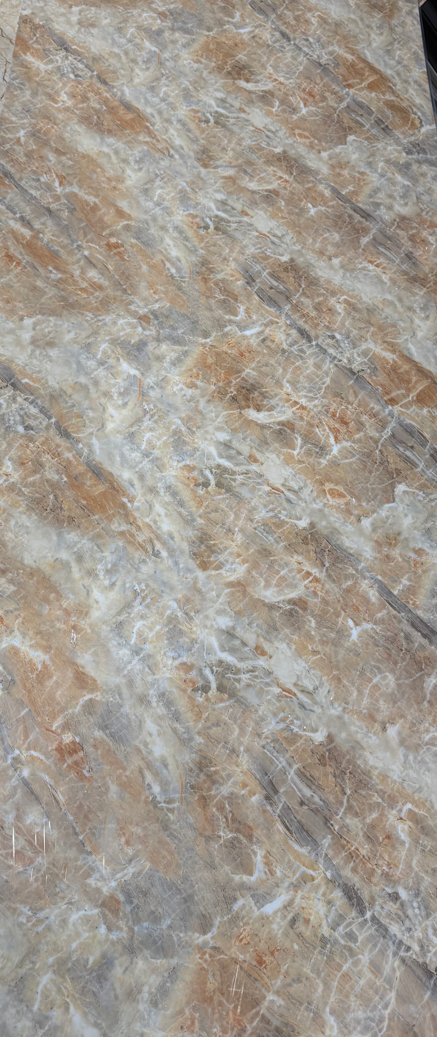 PVC UV marble Stone Board Golden Grain