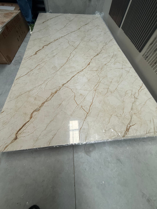 PVC UV marble Stone Board Beige
