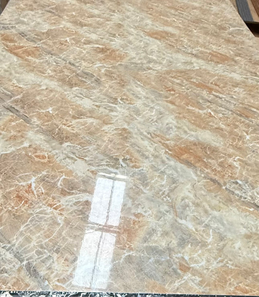 PVC UV marble Stone Board Golden Grain