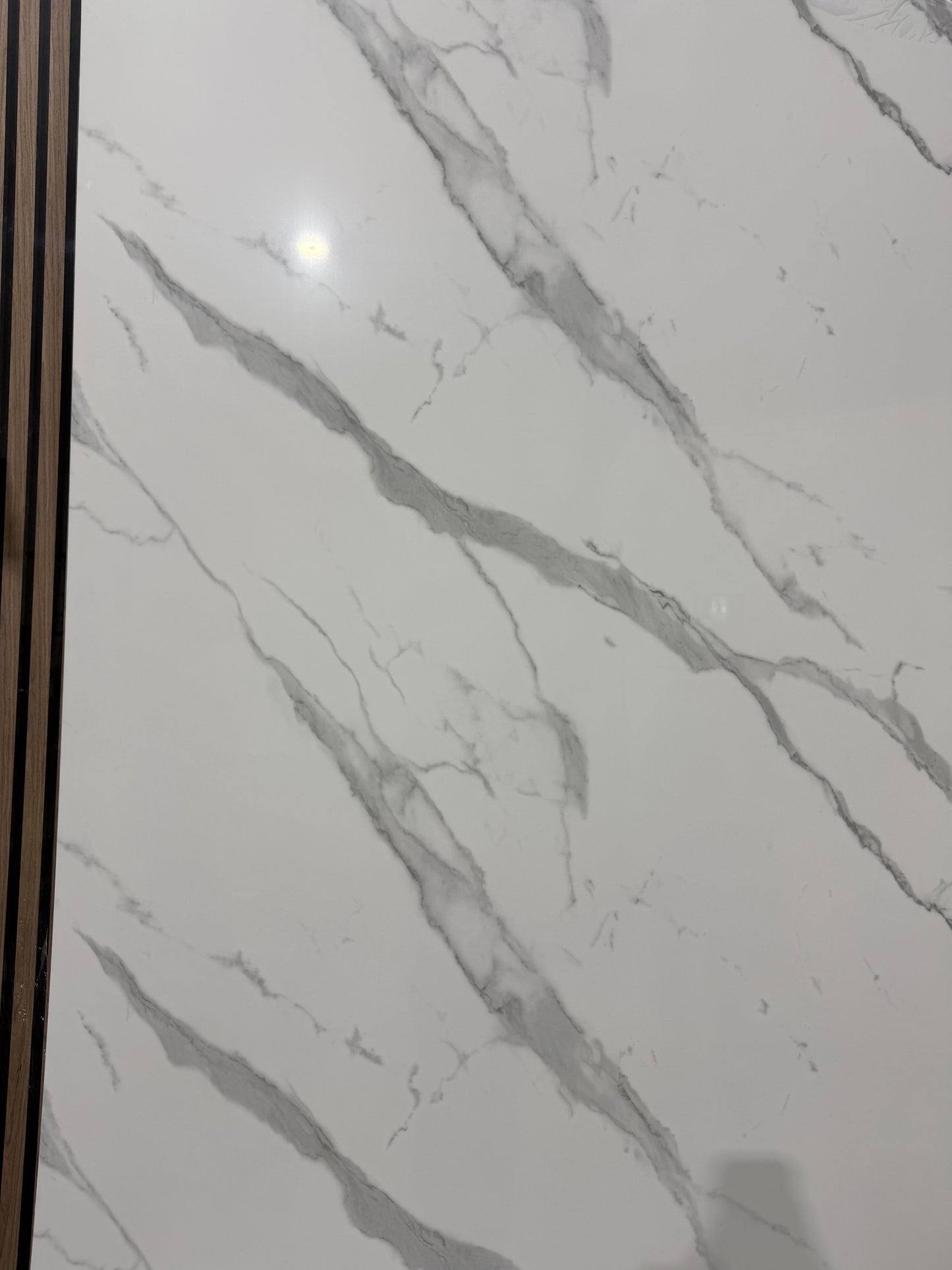 PVC UV Marble Stone Board - Grey Cloud Marble