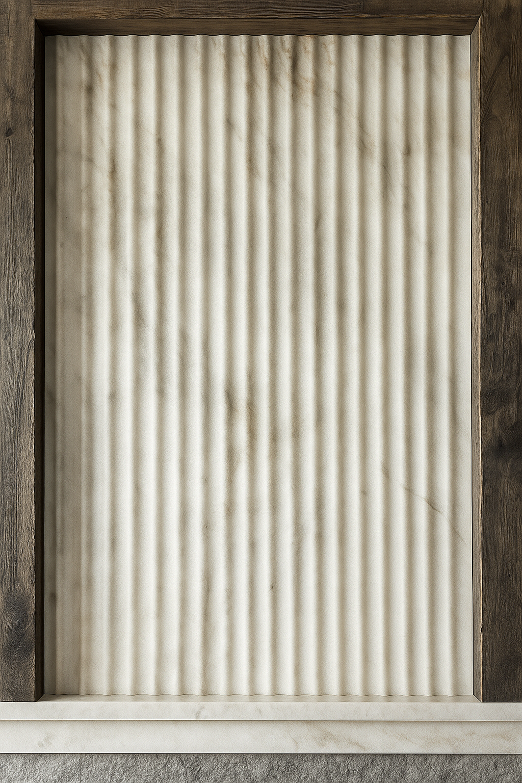 Concrete Waved Dark textured