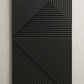 Wall Panel - PU Geometric White / Black