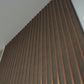 WPC Panel - PS Gold line -  Brown