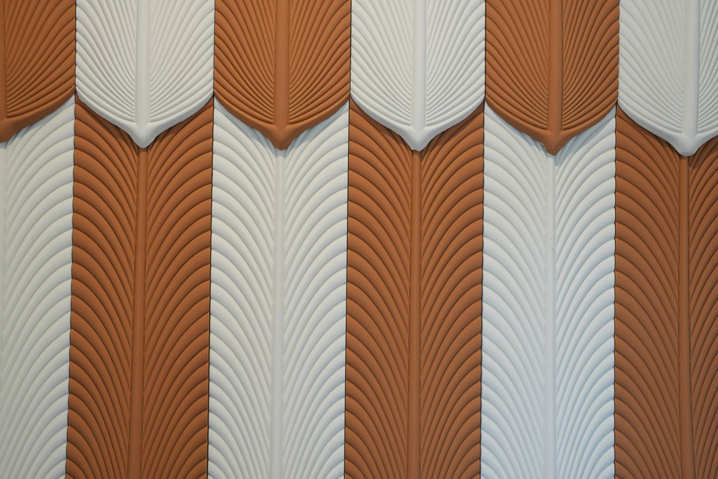 Wall Panel - PU Feather Earth Yellow