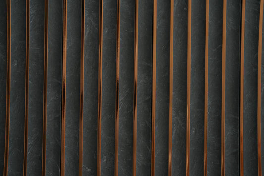 WPC Panel - PS Gold line Grey