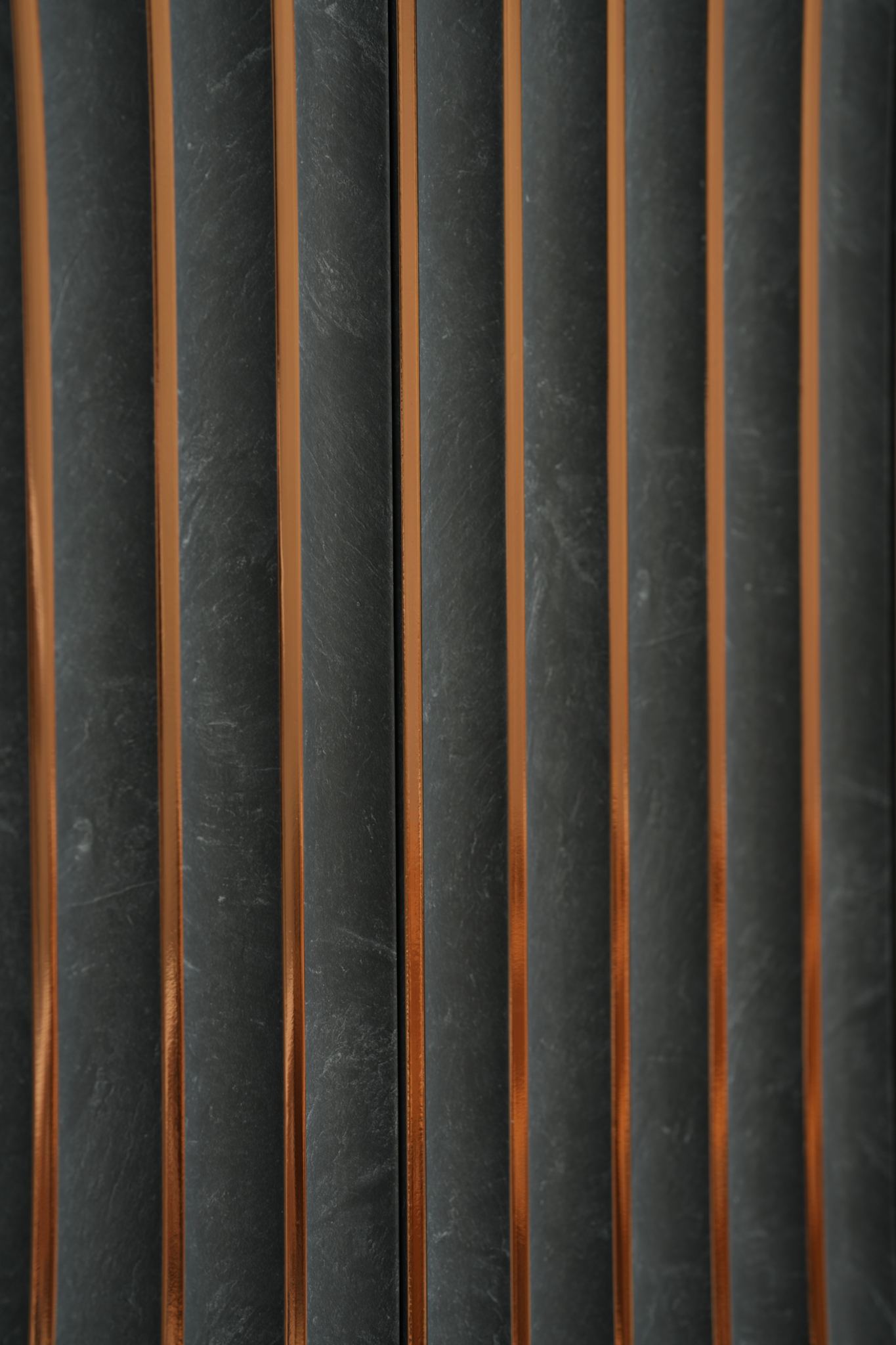 WPC Panel - PS Gold line Grey