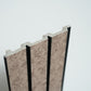 WPC Panel - PS Black Line Grey