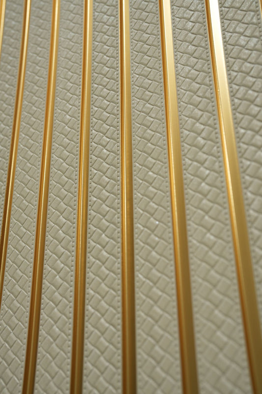 WPC  Panel - PS White Gold