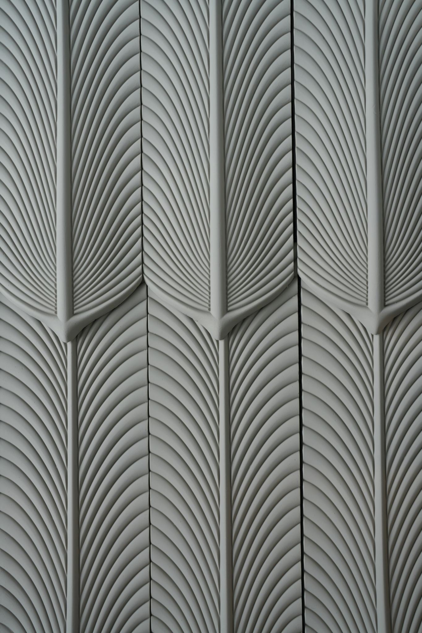 Wall Panel - PU Feather Volcanic Grey