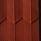 Wall Panel - PU Feather Brick Red