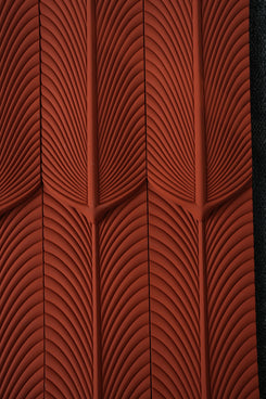 Wall Panel - PU Feather Brick Red