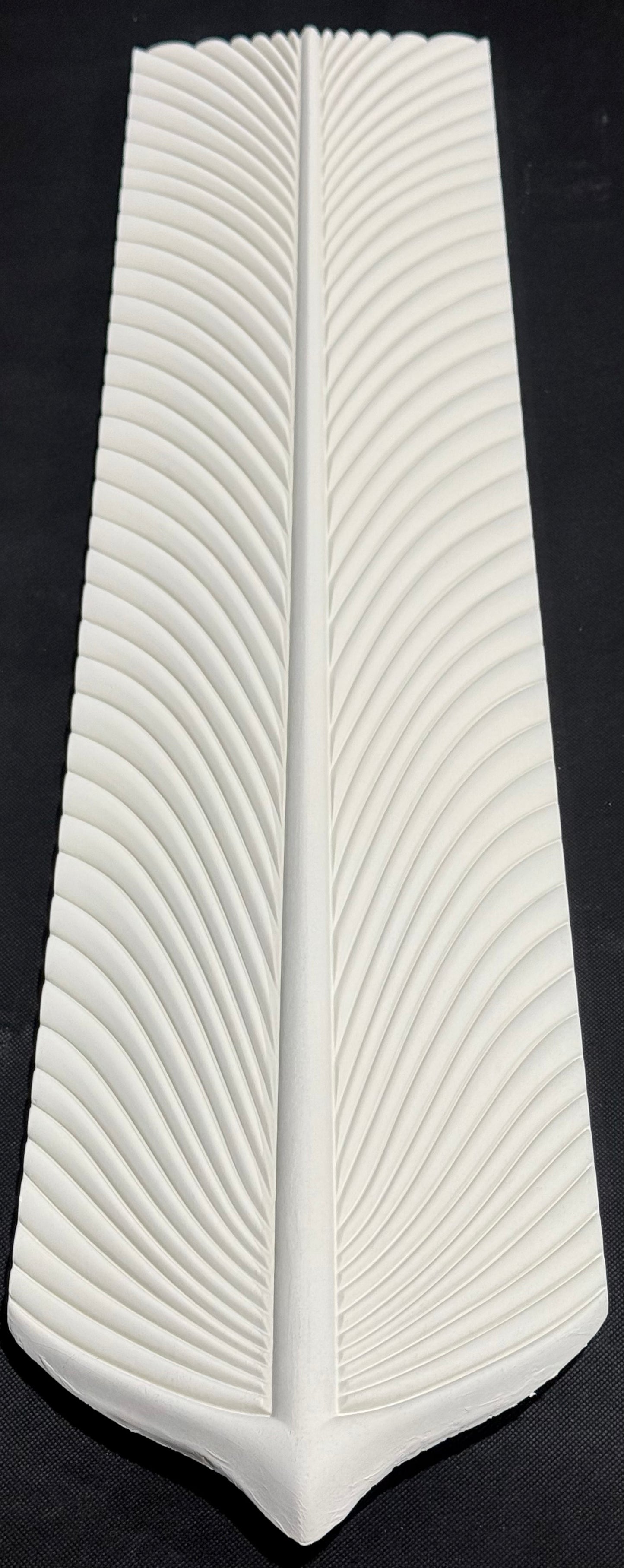 Wall Panel - PU Feather Hanyu White