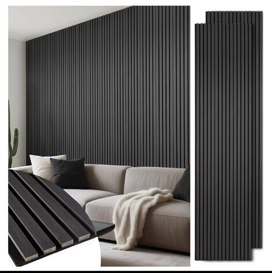 Acoustic Panel - Charcoal Black