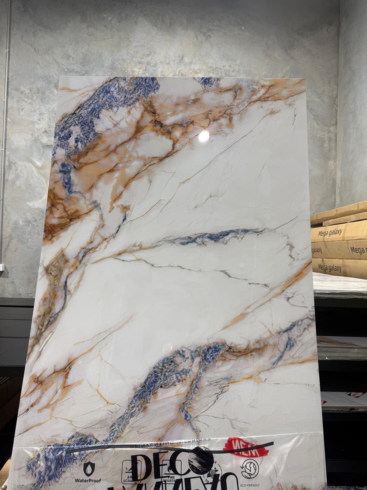 PVC UV Marble Stone Board - Imperial Vein Marble