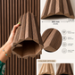 FlexiWood Series | Triangle Dark Wallnut