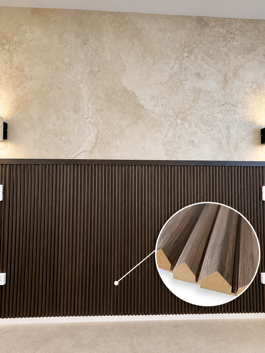 FlexiWood Series | Triangle Dark Wallnut