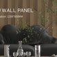 Wall Panel - PU Feather Golden Grain