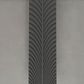 Wall Panel - PU Feather Volcanic Grey