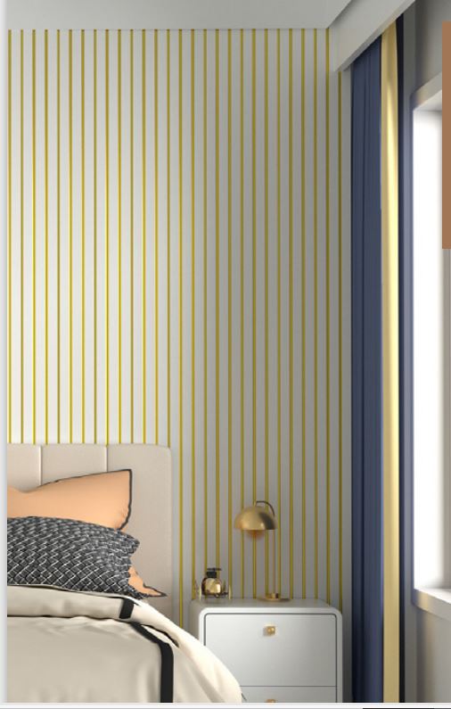 WPC  Panel - PS White Gold